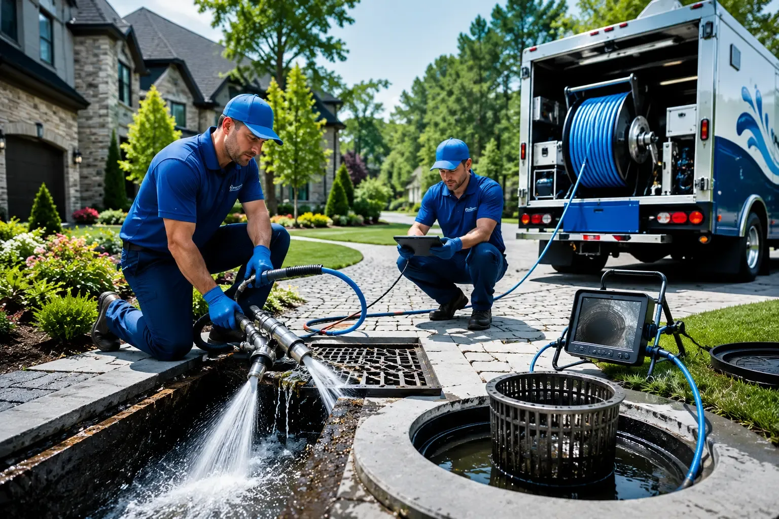 Local outdoor drain cleaning professionals in China Village, ME
